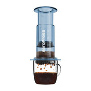 Clear Blue Aeropress Coffee Maker