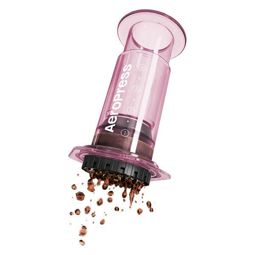 AeroPress Clear Pink Coffee Maker