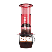 Aeropress Clear Red Coffee Maker