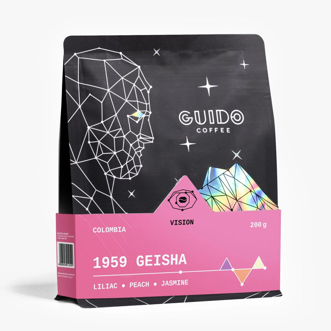 Confezione da 200 g di Colombia 1959 Geisha di Guido