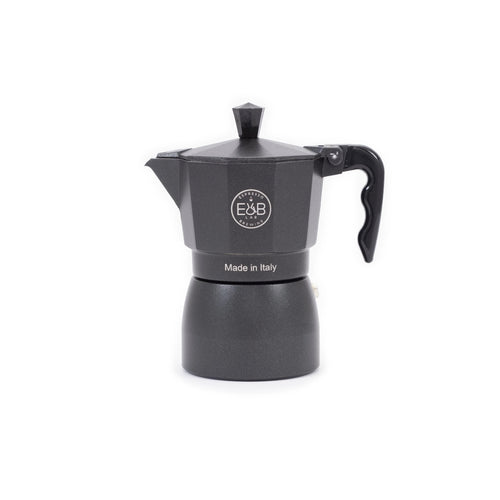 E&B Lab Caffettiera Moka Classica – 3 Tazze