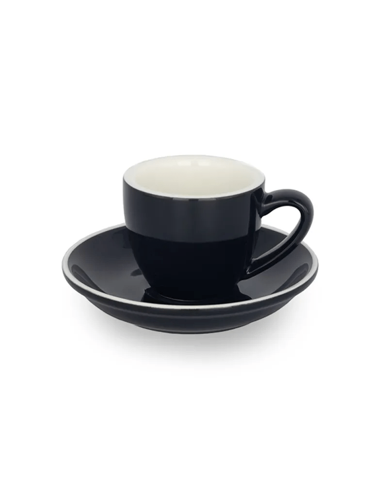 Espresso cup With Plate – 70ml Stylish Espresso Cups - Epic Cups - Bean Bros.