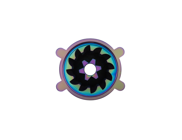 Hypernova Iridescent Titanium 63mm Conical Burrs for VS6 Grinder - Bean Bros.
