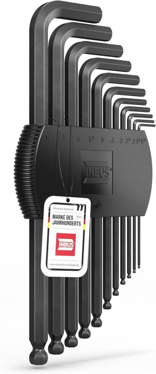 INBUS 74711 Allen Key Set 11-Pieces with Ball Head - Bean Bros.