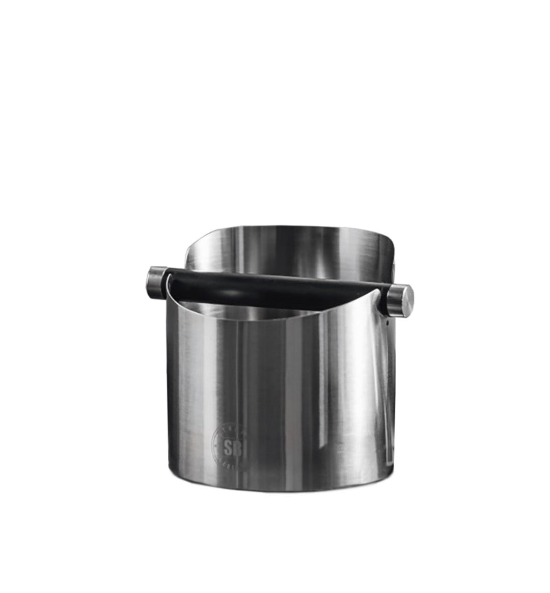 Knockbox With Removable Bar Stainless Steel - Bean Bros.