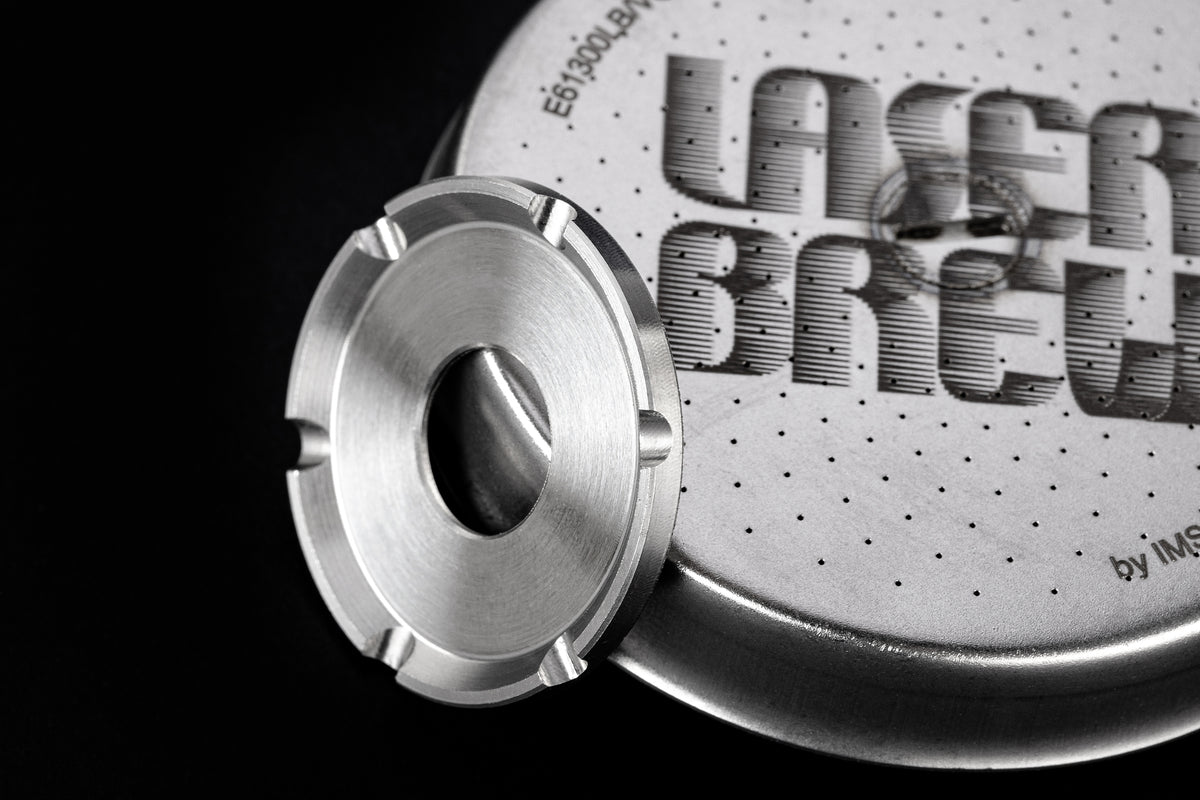 IMS Laser Brew E61 shower screen with mounting ring