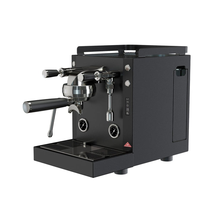 Macchina espresso a doppia caldaia Mahlkönig Xenia Brew-by-Sync nera opaca con portafiltro