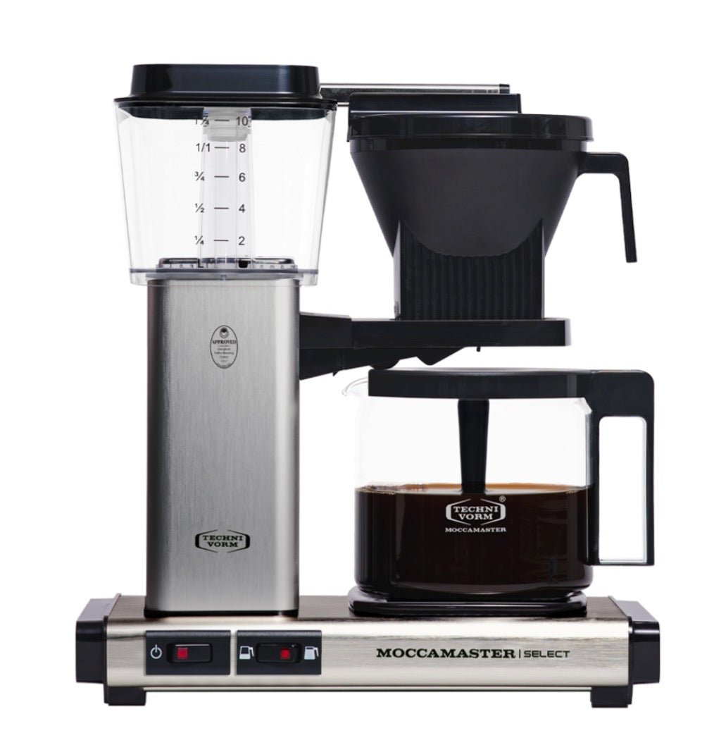 Moccamaster KBG Select Brushed Stainless Steel - Bean Bros.