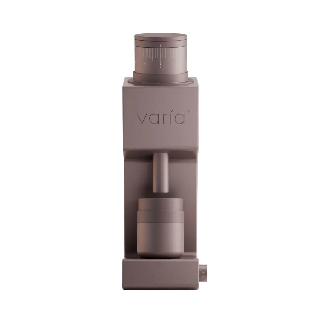 Macinacaffè Varia VS4 rosa, open box mai usato, vista frontale