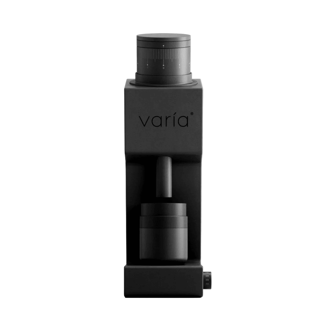 Macinacaffè Varia VS4 nero, open box mai usato, vista frontale