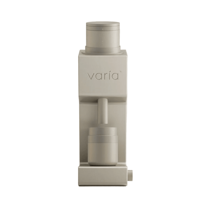 Macinacaffè Varia VS4 sabbia, open box mai usato, vista frontale