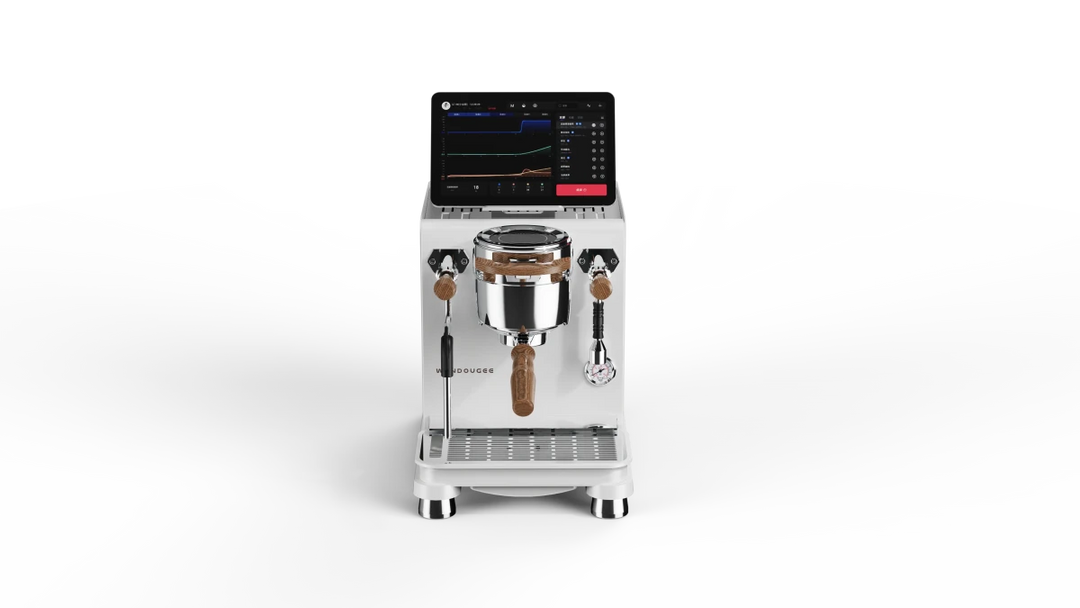 Wendougee Data S Espresso Machine - Black / Gold - Bean Bros.