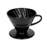 Hario V60-02 Gocciolatore per caffè in ceramica - Nero opaco