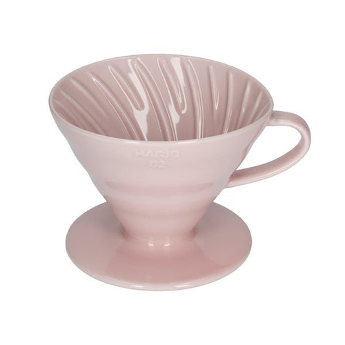 Hario V60-02 Gocciolatore per caffè in ceramica - Rosa